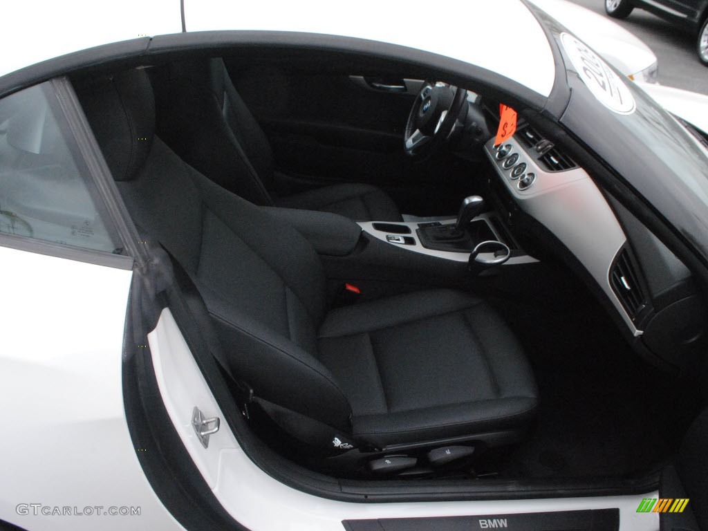 2009 Z4 sDrive30i Roadster - Alpine White / Black photo #4