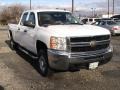 2009 Summit White Chevrolet Silverado 2500HD LS Crew Cab 4x4  photo #3