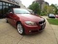 2011 Vermillion Red Metallic BMW 3 Series 328i xDrive Sedan  photo #4