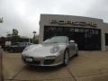 Arctic Silver Metallic - 911 Carrera 4S Cabriolet Photo No. 2