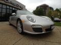 2010 Arctic Silver Metallic Porsche 911 Carrera 4S Cabriolet  photo #4