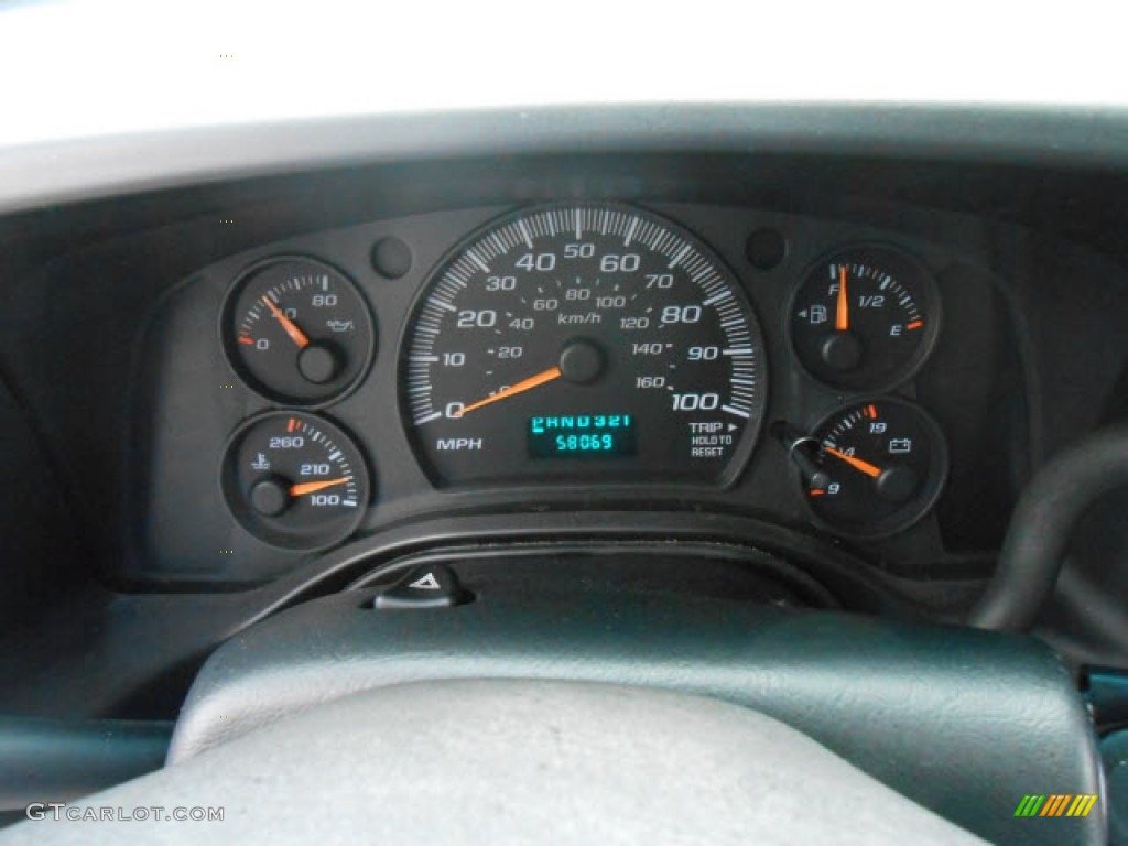2004 GMC Savana Van 1500 AWD Passenger Gauges Photos