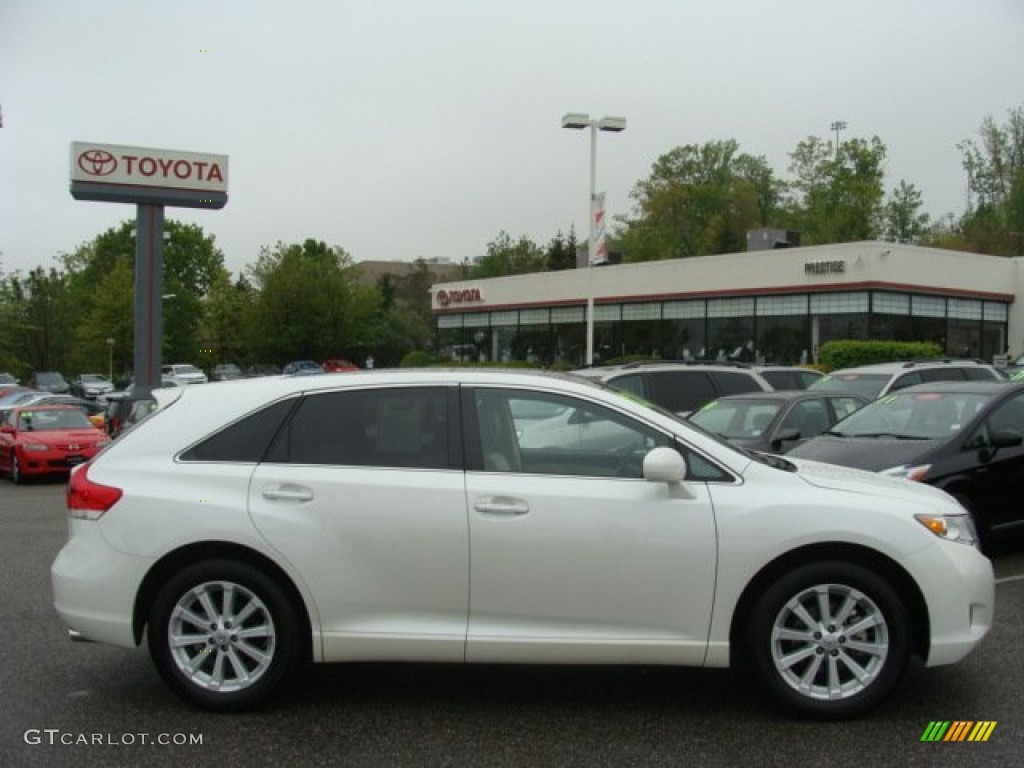 2012 Venza XLE AWD - Blizzard White Pearl / Ivory photo #1