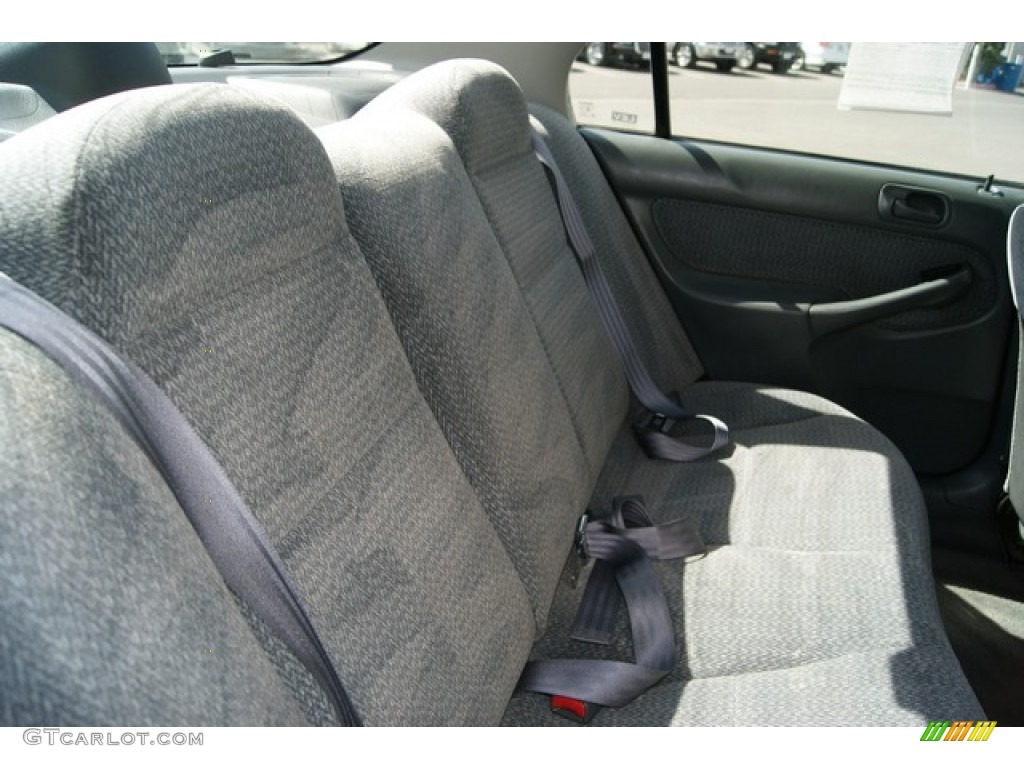 2000 Civic EX Sedan - Iced Teal Pearl / Gray photo #15