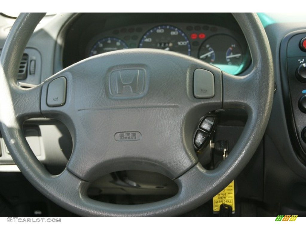 2000 Civic EX Sedan - Iced Teal Pearl / Gray photo #20