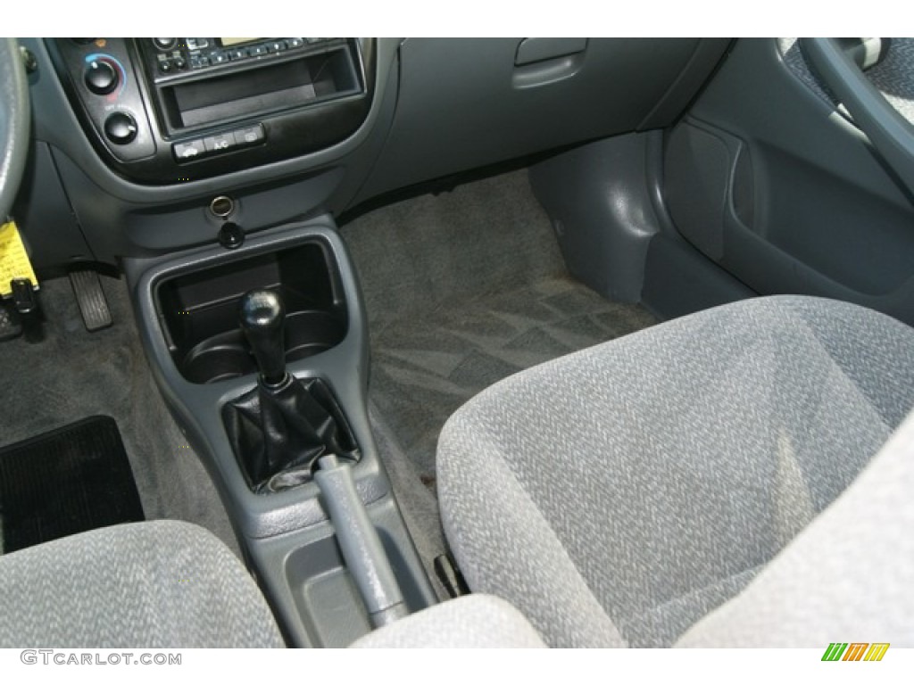 2000 Civic EX Sedan - Iced Teal Pearl / Gray photo #22