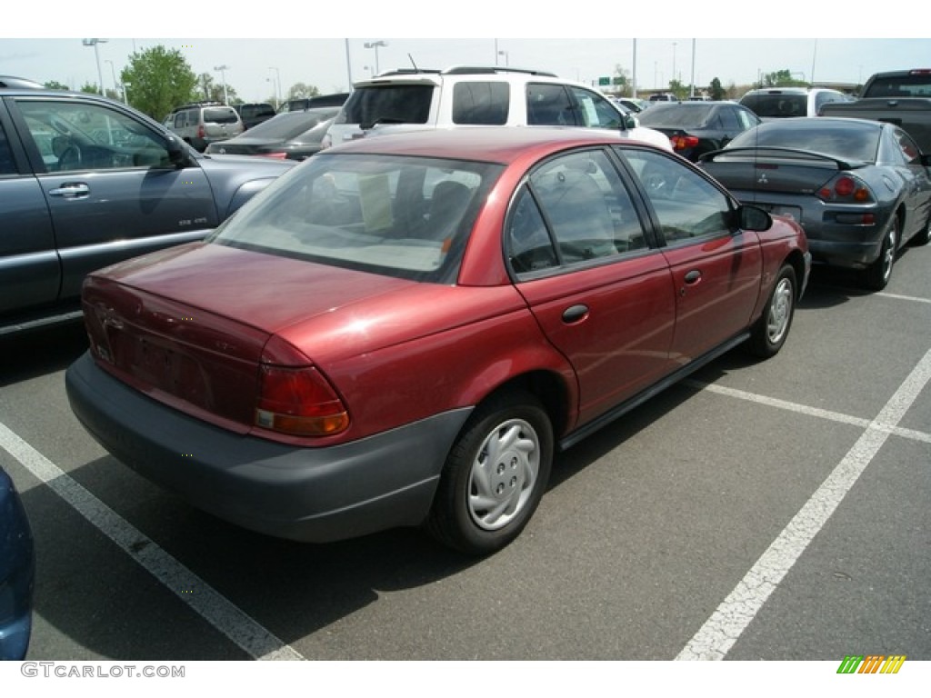 1999 S Series SL Sedan - Medium Red / Gray photo #2