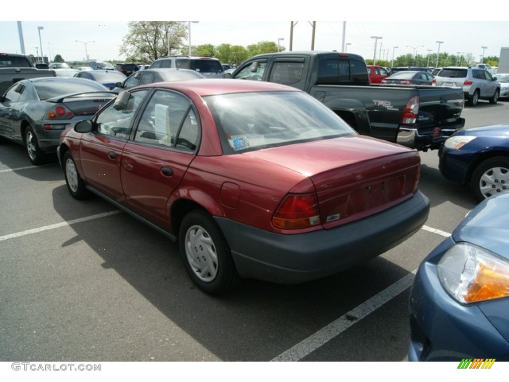 1999 S Series SL Sedan - Medium Red / Gray photo #3