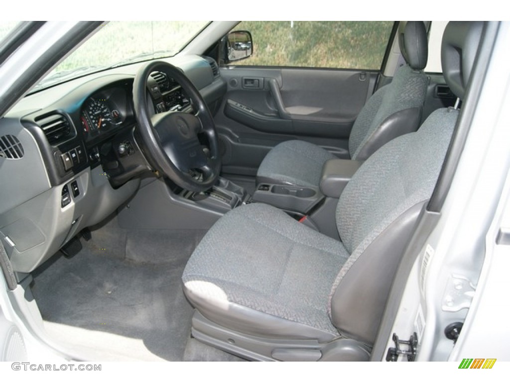 Gray Interior 1998 Isuzu Rodeo S 4WD Photo #64769547
