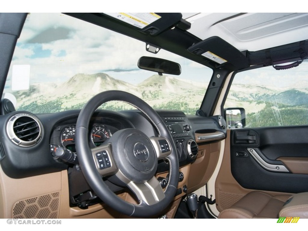 2011 Wrangler Mojave 4x4 - Sahara Tan / Black/Dark Saddle photo #20