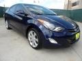 Indigo Blue Pearl - Elantra Limited Photo No. 1