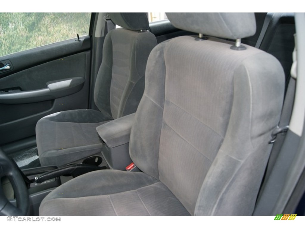 2003 Accord LX Sedan - Eternal Blue Pearl / Gray photo #9