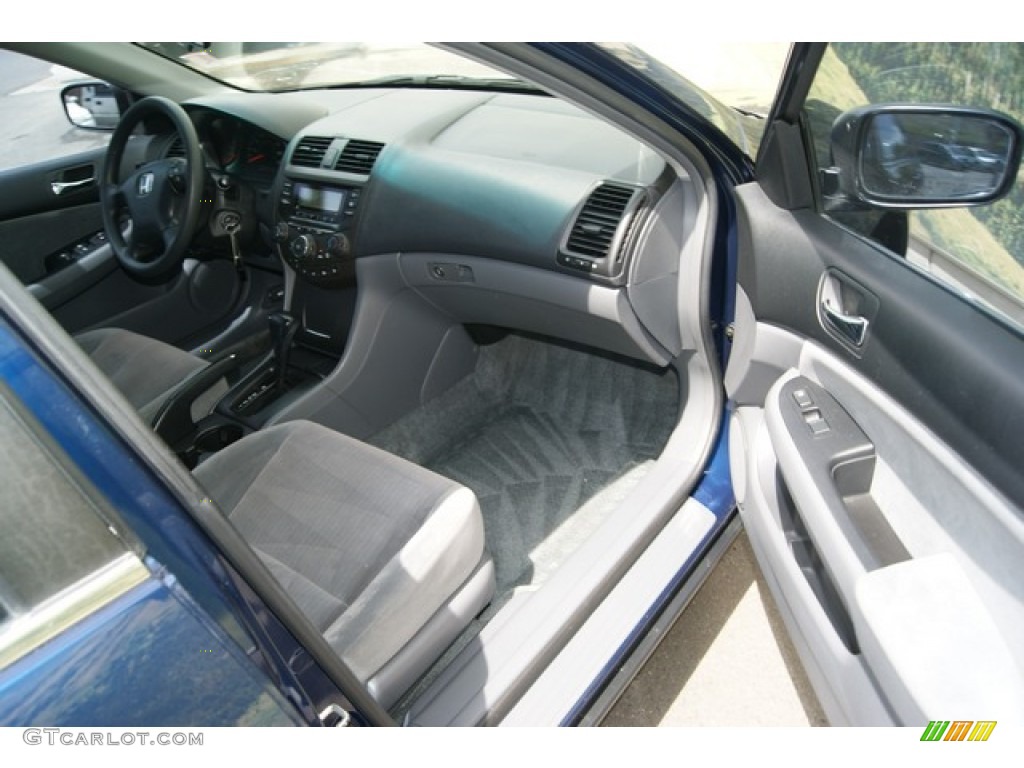 2003 Accord LX Sedan - Eternal Blue Pearl / Gray photo #10