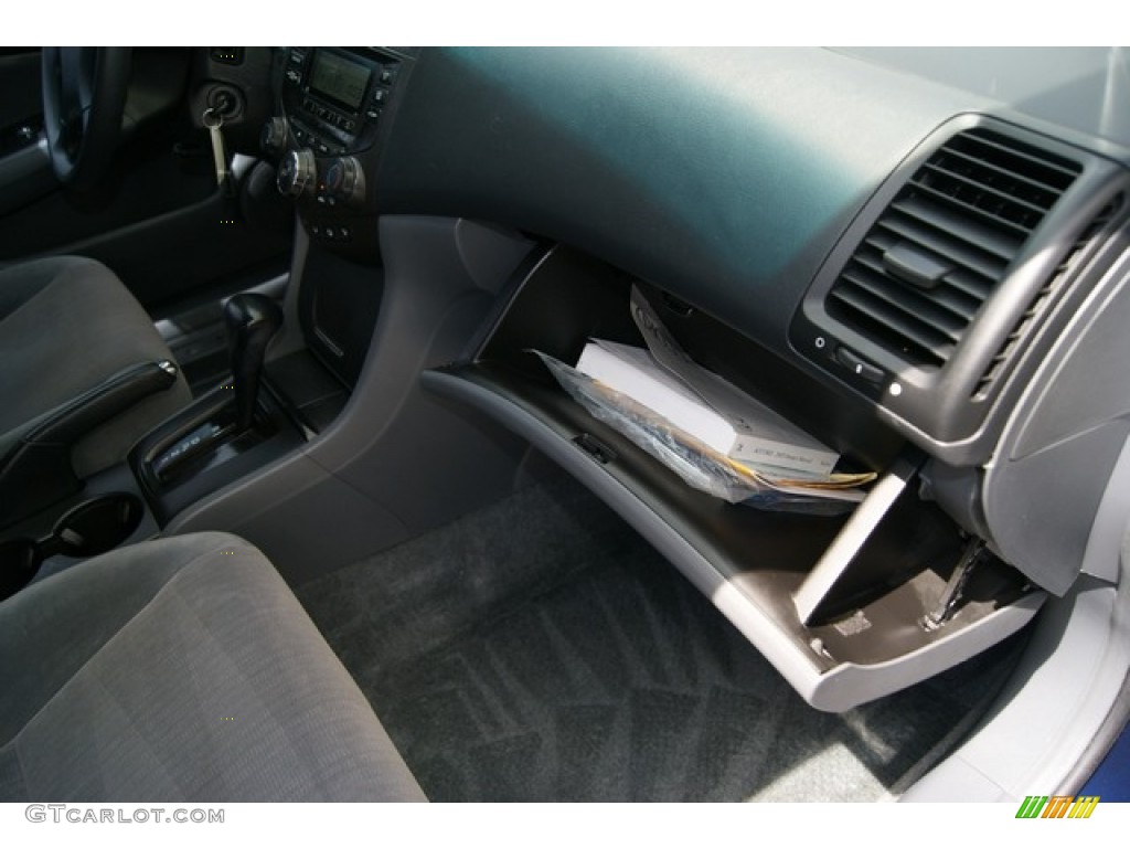 2003 Accord LX Sedan - Eternal Blue Pearl / Gray photo #13