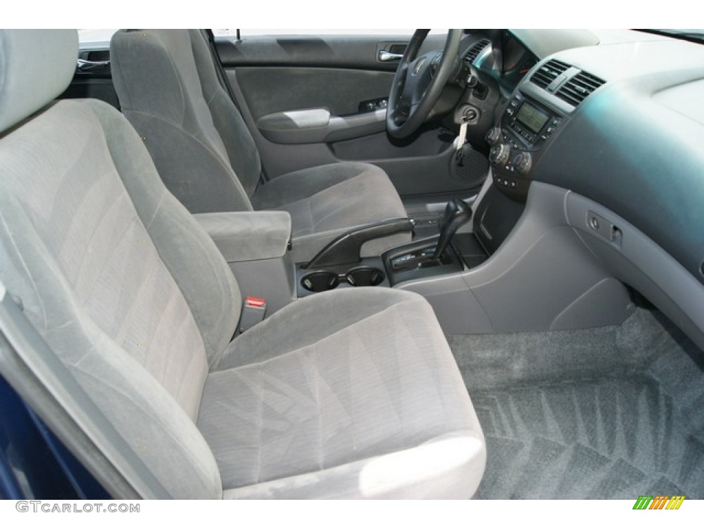 2003 Accord LX Sedan - Eternal Blue Pearl / Gray photo #14
