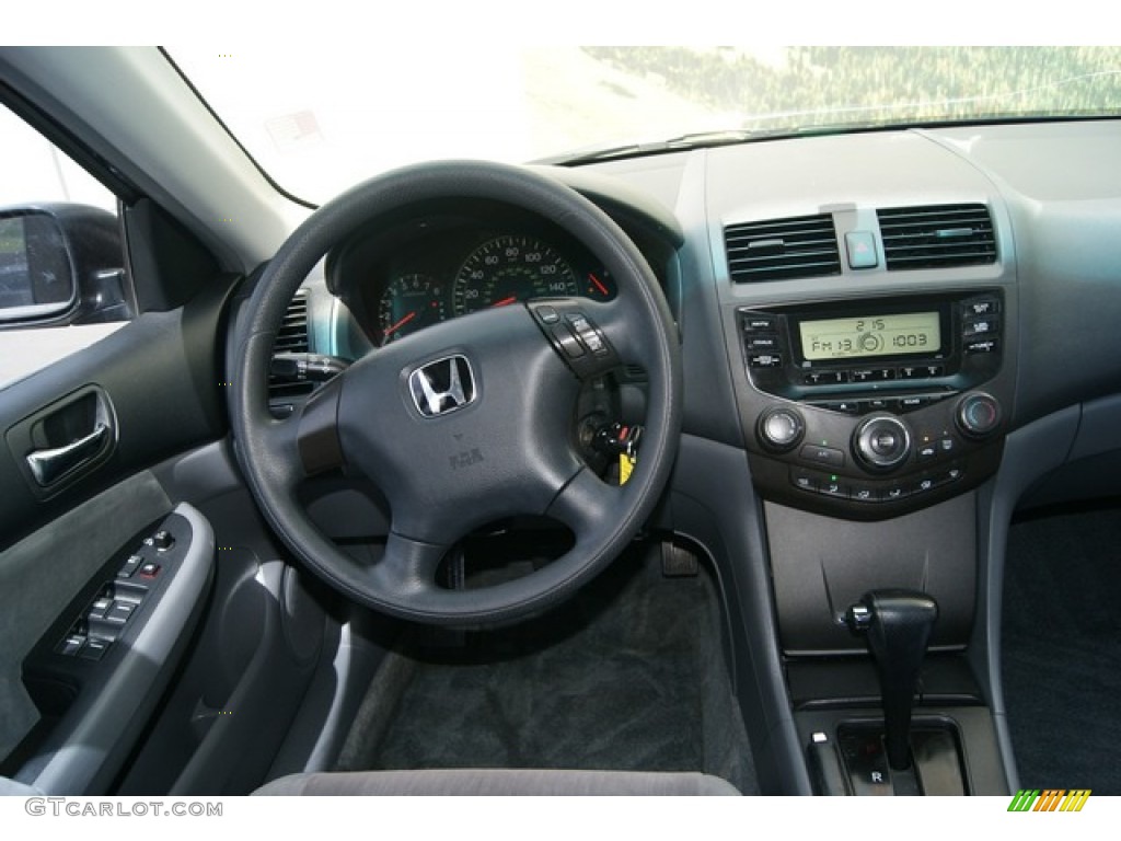 2003 Accord LX Sedan - Eternal Blue Pearl / Gray photo #19