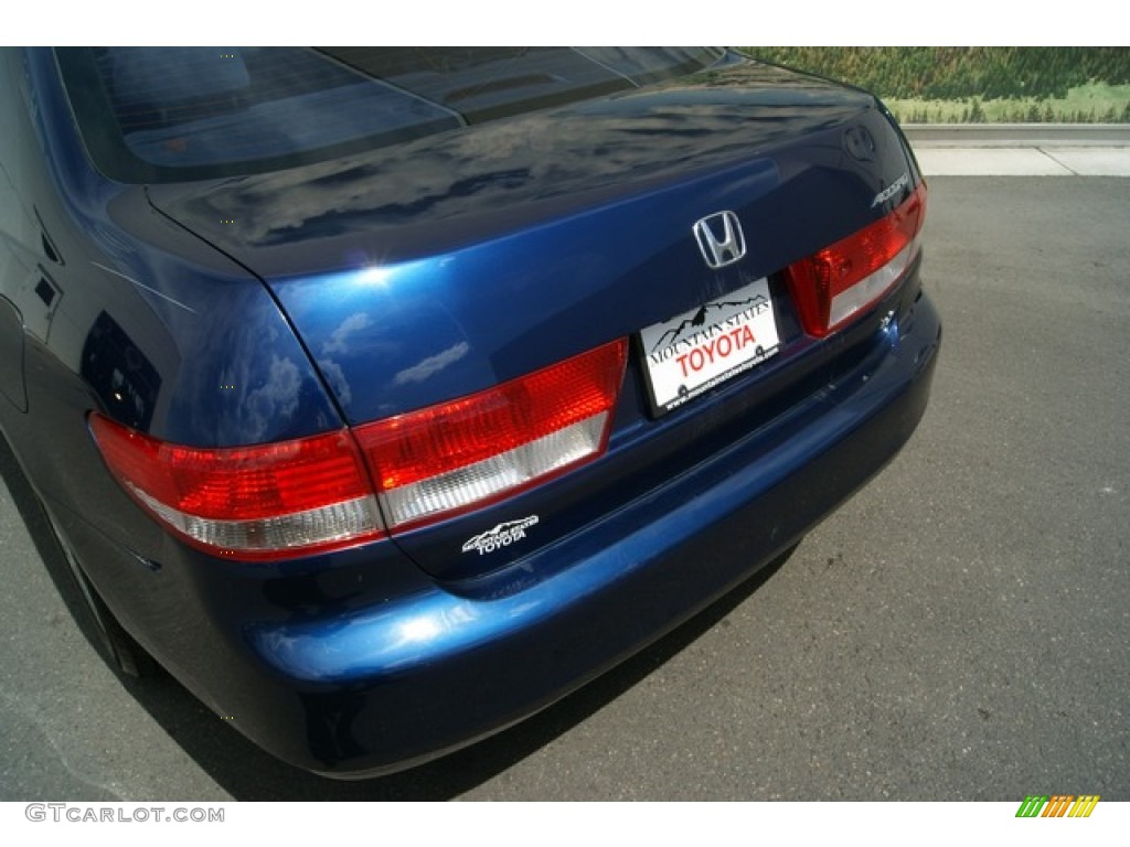 2003 Accord LX Sedan - Eternal Blue Pearl / Gray photo #24
