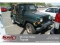 1999 Forest Green Pearlcoat Jeep Wrangler Sahara 4x4 #64662966