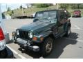 1999 Forest Green Pearlcoat Jeep Wrangler Sahara 4x4  photo #4