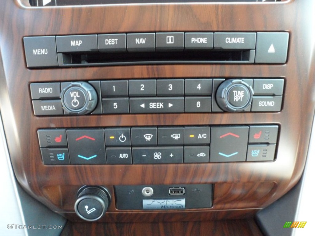 2010 F150 Platinum SuperCrew - Ingot Silver Metallic / Medium Stone Leather/Sienna Brown photo #42