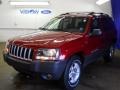 2004 Inferno Red Pearl Jeep Grand Cherokee Laredo 4x4  photo #1