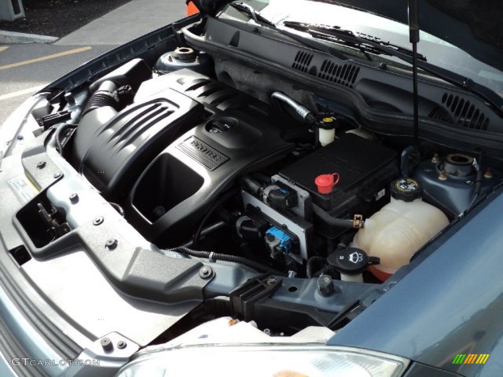 2005 Cobalt Sedan - Blue Granite Metallic / Gray photo #12