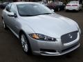 2012 Rhodium Silver Metallic Jaguar XF Portfolio  photo #4