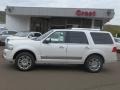 2012 White Platinum Metallic Tri-Coat Lincoln Navigator 4x4  photo #1