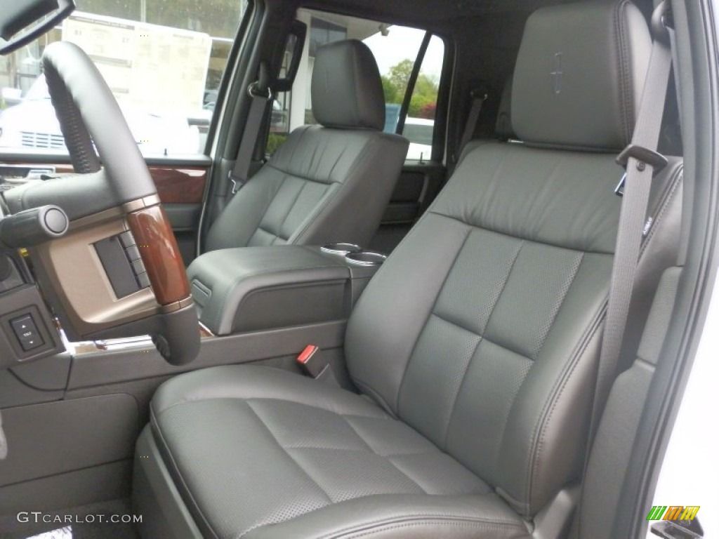Charcoal Black Interior 2012 Lincoln Navigator 4x4 Photo #64778703