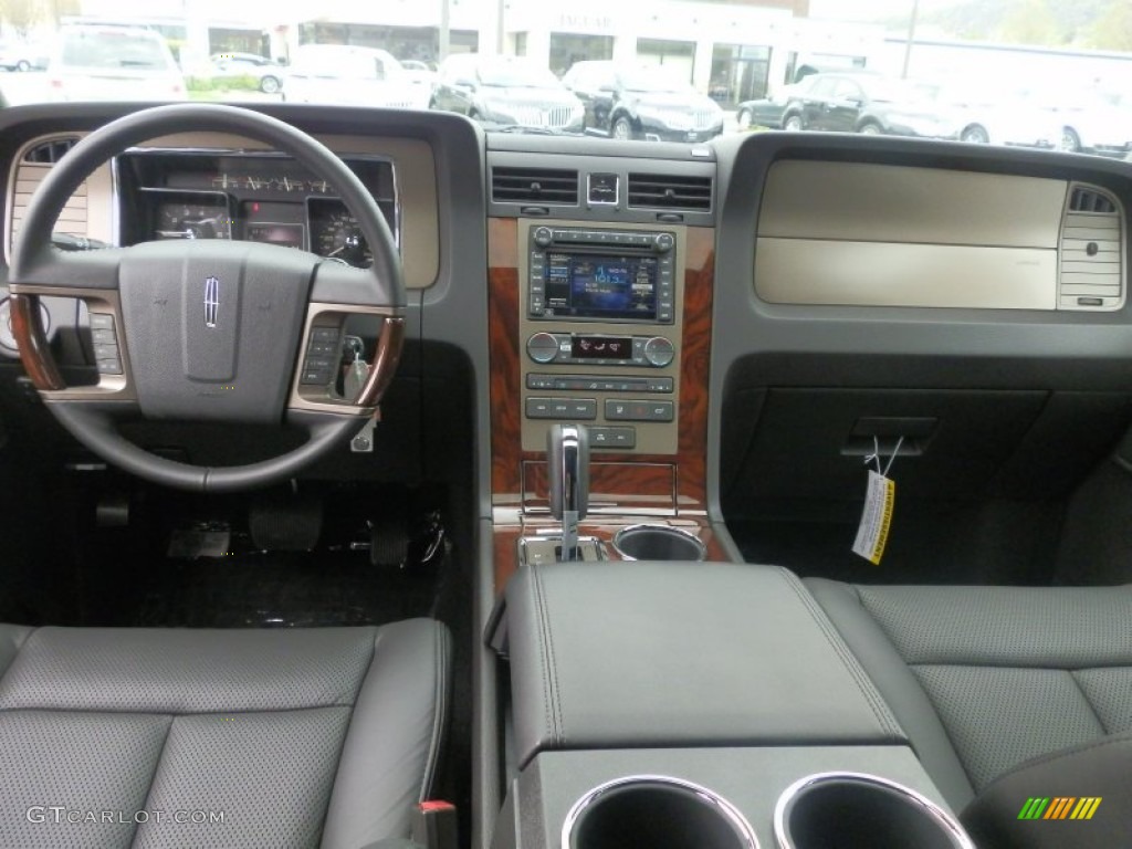 2012 Lincoln Navigator 4x4 Charcoal Black Dashboard Photo #64778766