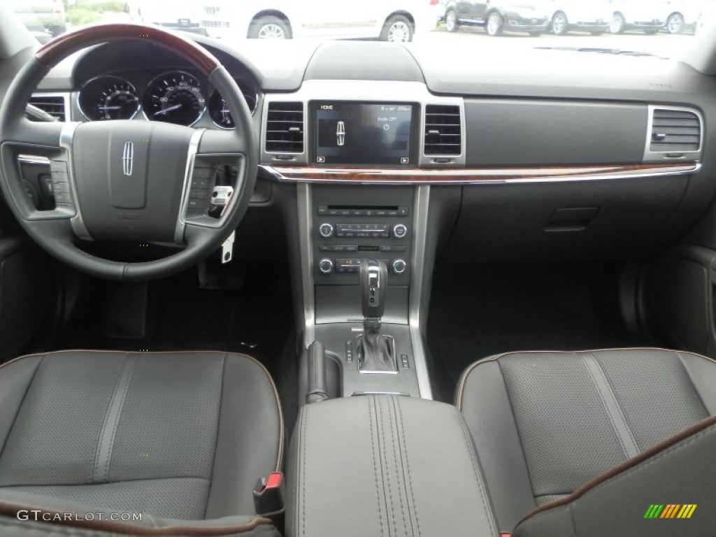 2012 MKZ AWD - Tuxedo Black Metallic / Dark Charcoal photo #11