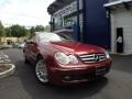 2009 Storm Red Metallic Mercedes-Benz CLK 350 Coupe  photo #1