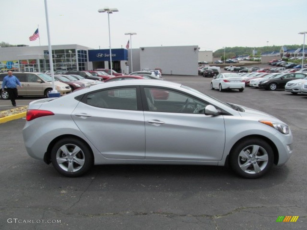 2012 Elantra GLS - Silver / Gray photo #2