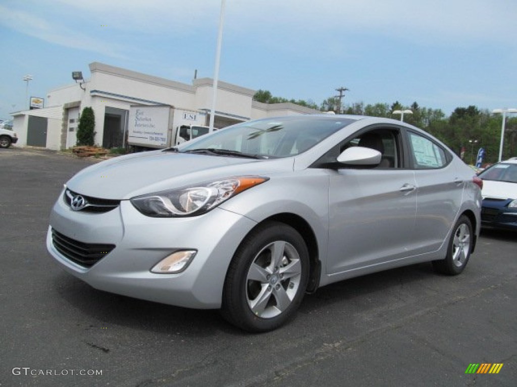 2012 Elantra GLS - Silver / Gray photo #3