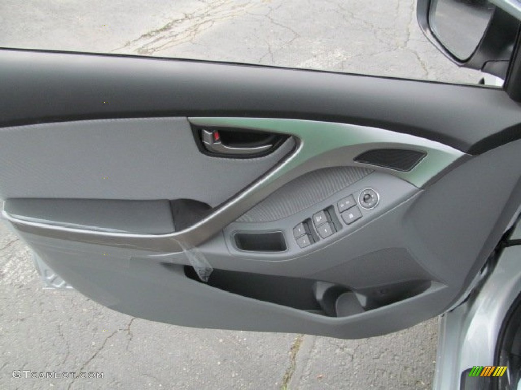 2012 Elantra GLS - Silver / Gray photo #7