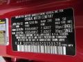  2012 Santa Fe GLS V6 AWD Sierra Red Color Code IYR