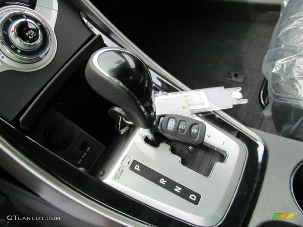 2012 Elantra Limited - Shimmering Silver / Black photo #9