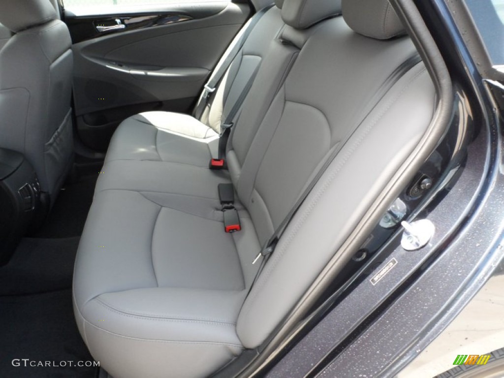 Gray Interior 2013 Hyundai Sonata Limited 2.0T Photo #64780518