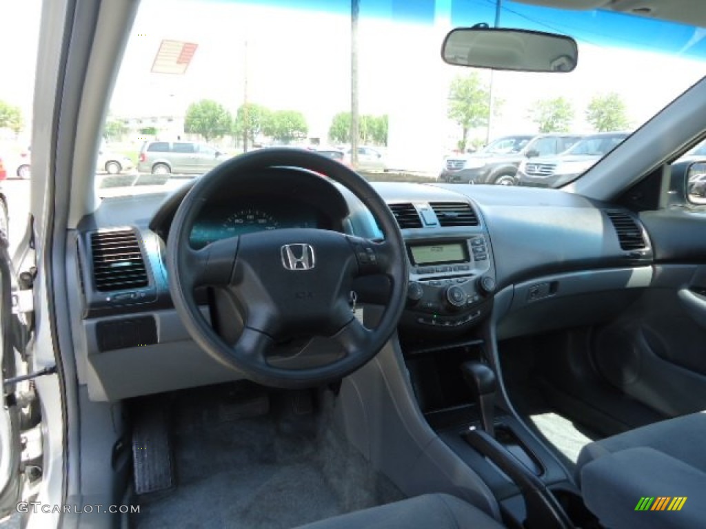 2007 Accord Value Package Sedan - Alabaster Silver Metallic / Gray photo #14