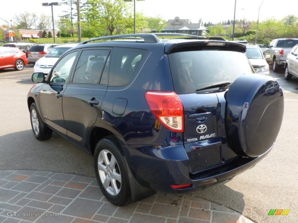 2007 RAV4 Limited 4WD - Nautical Blue Metallic / Ash Gray photo #5