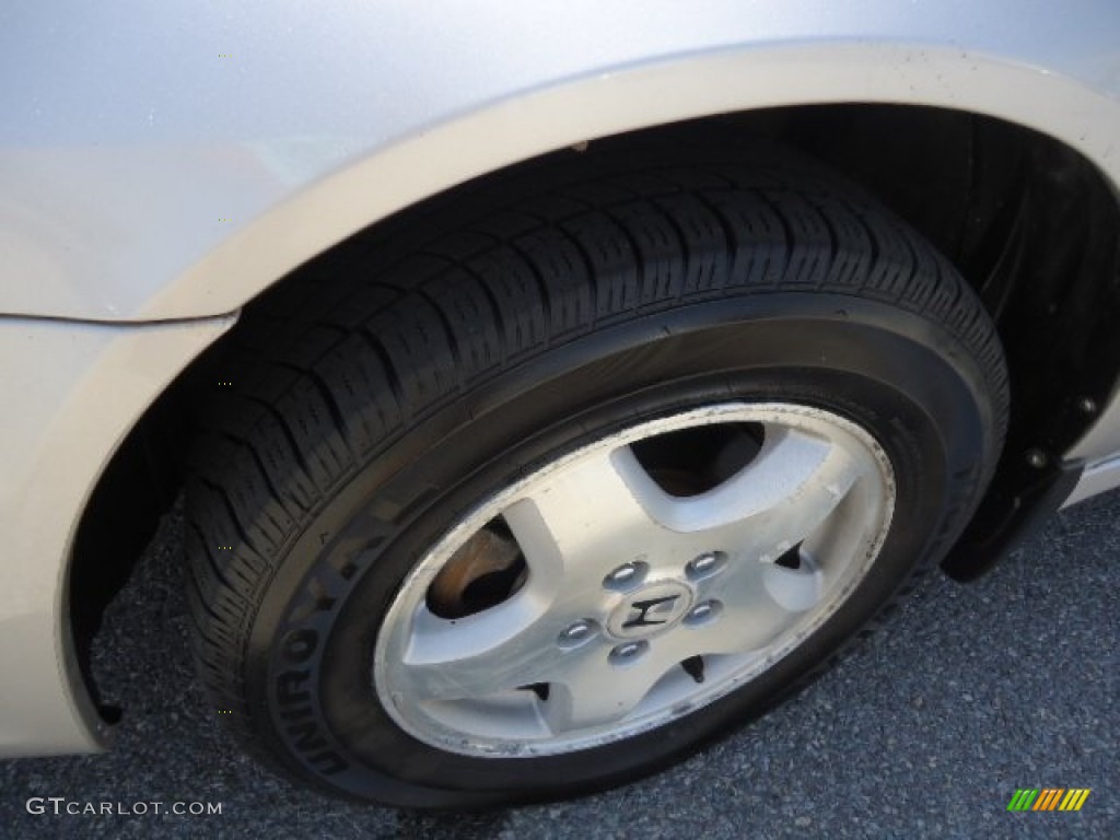 1999 Accord EX V6 Sedan - Satin Silver Metallic / Tan photo #9