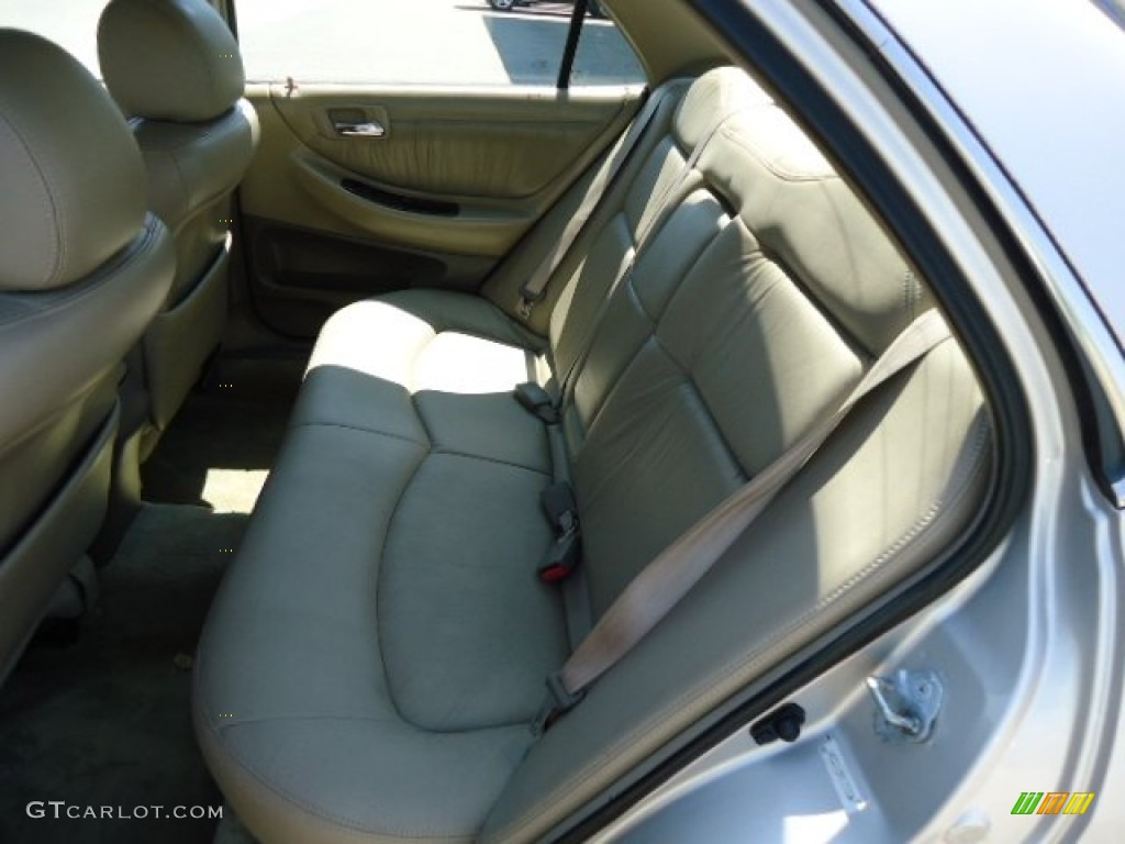 1999 Accord EX V6 Sedan - Satin Silver Metallic / Tan photo #11