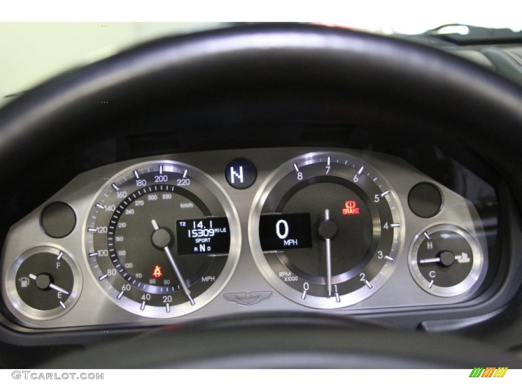 2008 Aston Martin V8 Vantage Roadster Gauges Photo #64782240