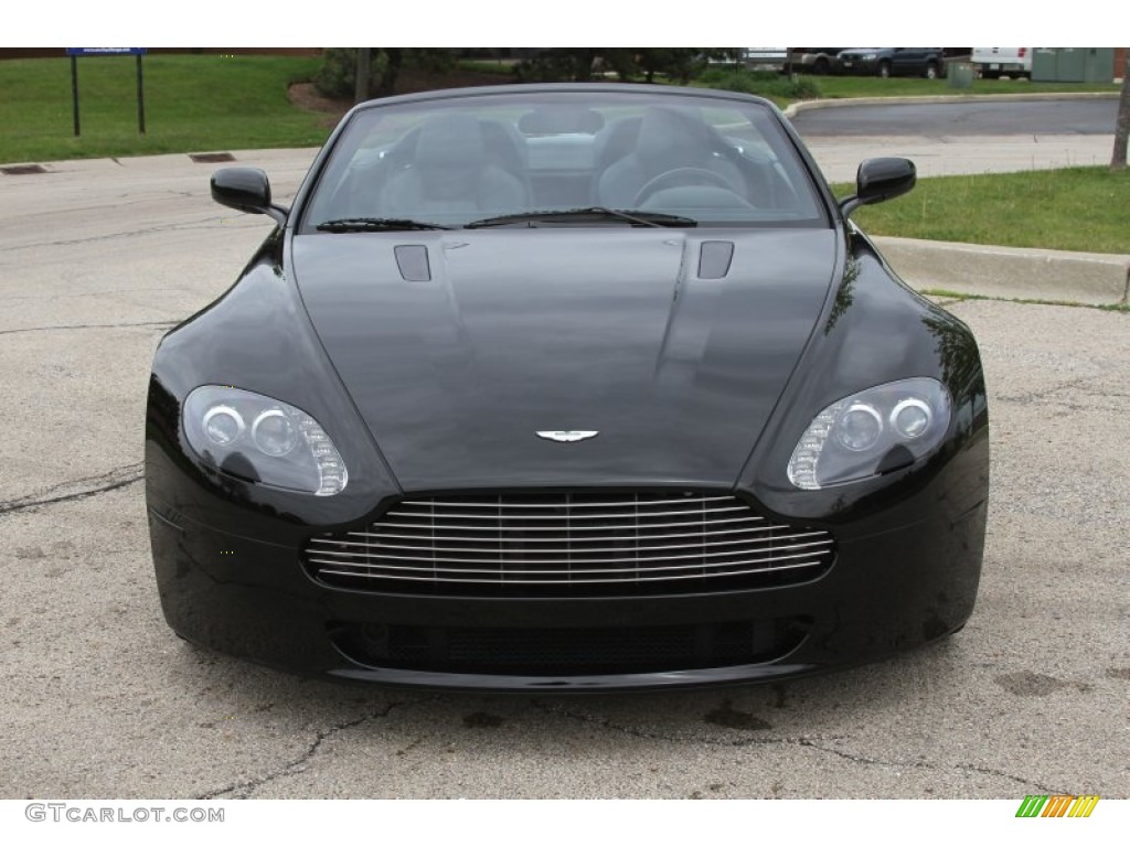Jet Black 2008 Aston Martin V8 Vantage Roadster Exterior Photo #64782261