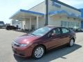 2012 Crimson Pearl Honda Civic EX Sedan  photo #1