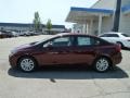 2012 Crimson Pearl Honda Civic EX Sedan  photo #2