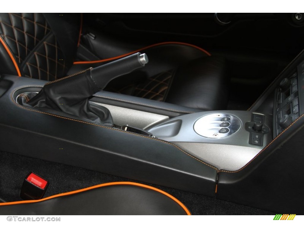 2007 Gallardo Coupe - Arancio Borealis (Orange) / Nero Perseus photo #27
