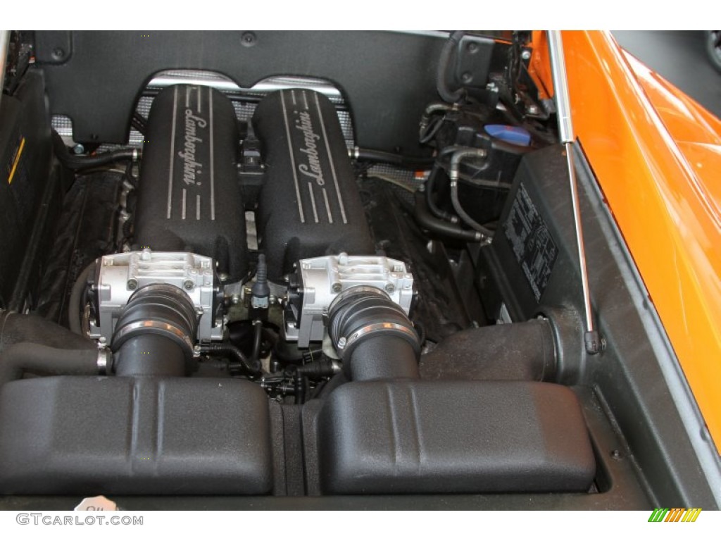 2007 Lamborghini Gallardo Coupe 5.0 Liter DOHC 40-Valve VVT V10 Engine Photo #64782696