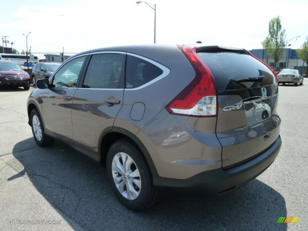 2012 CR-V EX 4WD - Urban Titanium Metallic / Black photo #3