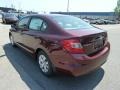 Crimson Pearl - Civic LX Sedan Photo No. 3